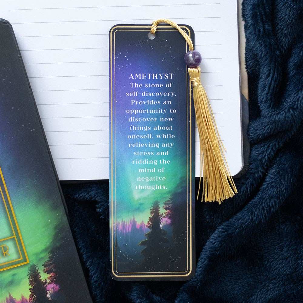 Something Different - Ethereal Amethyst with Tassel Lesezeichen - Mehrfarben